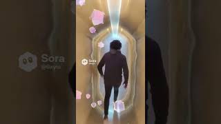 me Escaping room in a dream sequence #soraai #dream