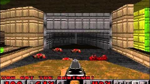 PSX Doom - Level 07: Computer Station