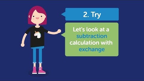 CCEA Primary Help Your Child with Maths Homework – Subtraction Step 2 – Try (TU & U)