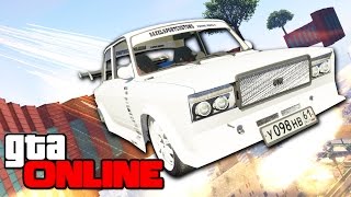 картинка: ЧУМОВЫЕ РАМПЫ И ПОБЕДЫ В GTA 5 ONLINE (ГТА 5 ГОНКИ) #166