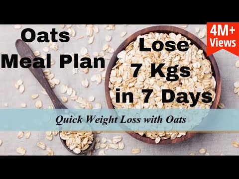 how-to-lose-weight-fast-with-oats-|-quick-weight-loss-with-oats-|-oats-meal-plan-|-7-kgs-in-7-days