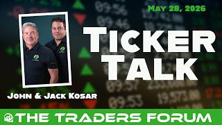 Ticker Talk - John and Jack Kosar - Stop Forecasting. Start Following the Money! 🚀