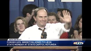 Funeral arrangements announced for former Kentucky governor Brereton Jones