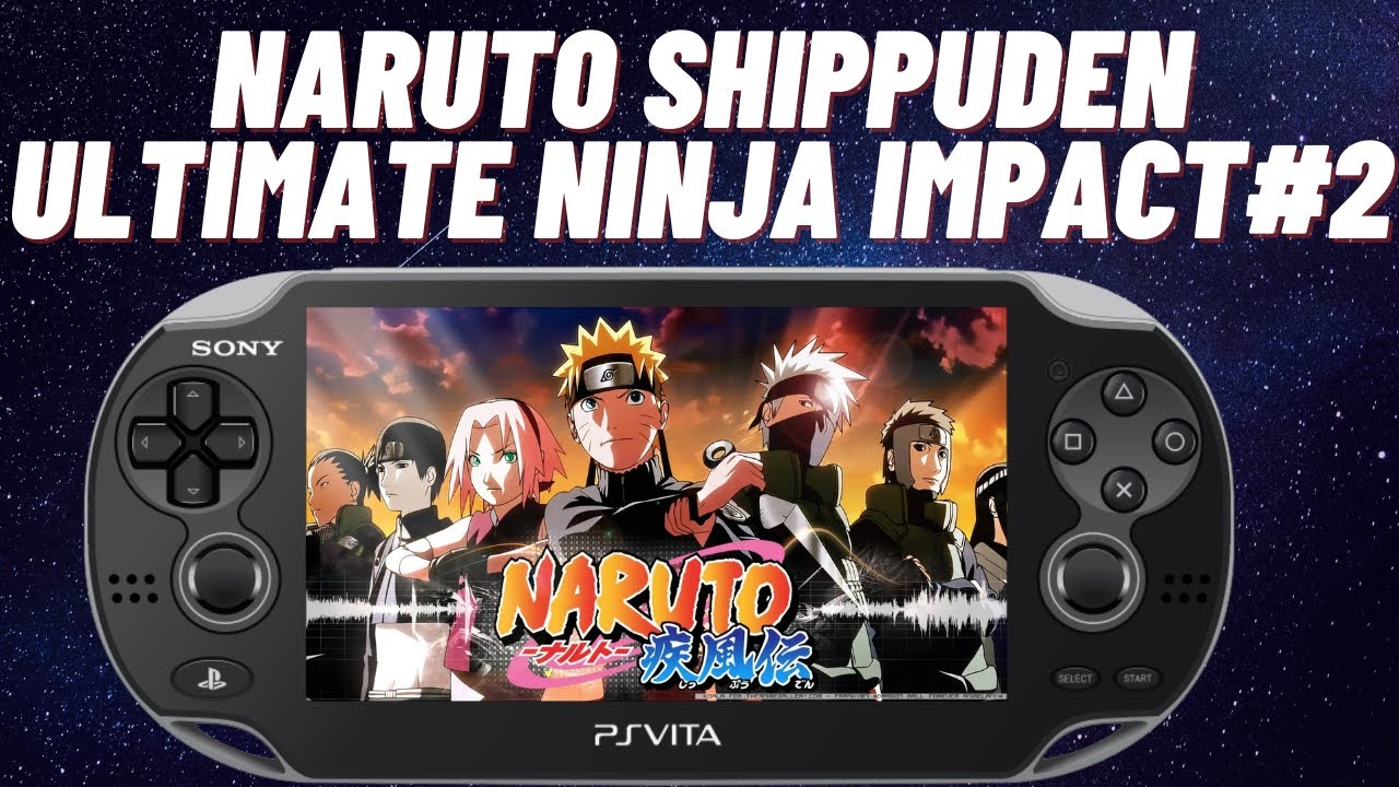 Ps Vita'da Naruto Shippuden Ultimate Ninja Impact Oynanış 2 RetroPsp