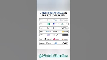 7 high income AI skills and tools to learn in....