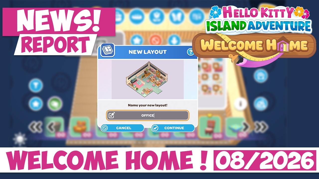 Welcome Home : HUGE cabin changes incoming ?! What's new Hello Kitty Island Adventure