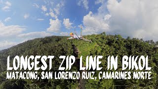 The Longest Zipline In Bicol Matacong Zip Line In Camarines Norte