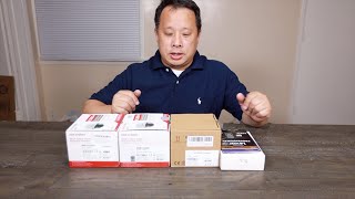 Hikvision UltraHD DS-2CD2185FWD-I, Hikvision DS-2CD2135FWD, Hikvision DS-2CD2143G0-I unboxing