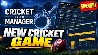 لعبة إدارة كريكت جديدة يجب أن تراها! | Cricket Team Manager screenshot 2