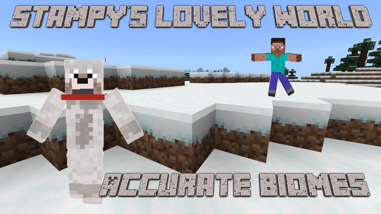 Stampy's Lovely World seed Download [100 Accurate Biomes] YouTube