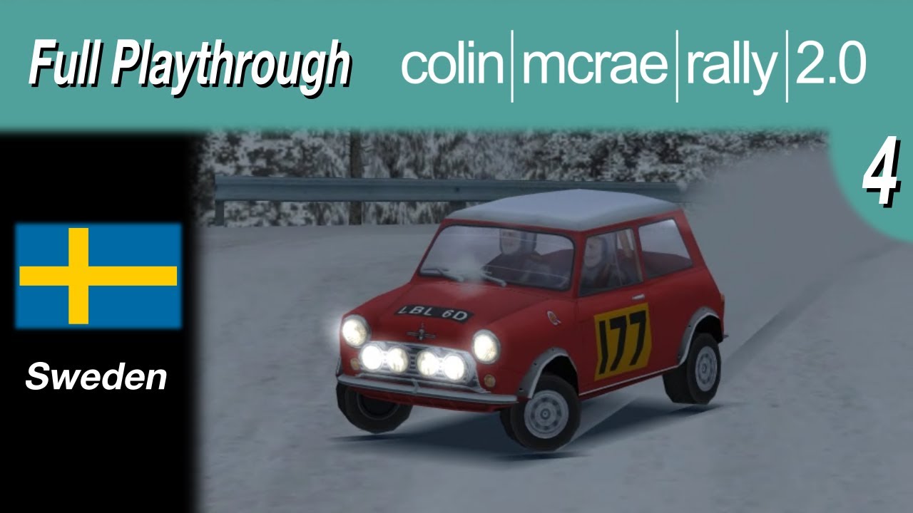 Colin Mcrae Rally 2.0 (PC) - #4 - Sweden || Novice Championship