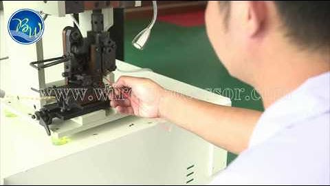 BW-2T-C Mute terminal crimping machine (Horizontal applicator)