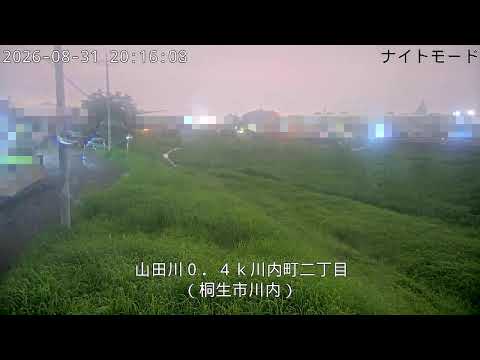 Yamada River Kiryu Kawauchi live cam preview