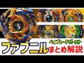 ベイブレードバースト 歴代ファブニルまとめ解説 手回しでも勝てる！？回転吸収の左回転スタミナタイプ！！