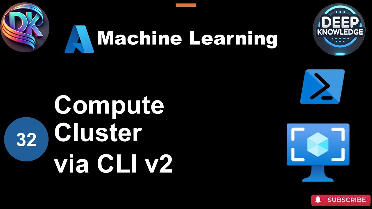 32 How to Create a Compute Cluster via CLI v2 Step by Step Tutorial ...