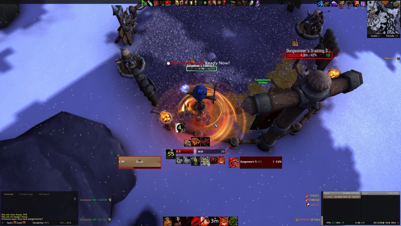 Critizin's Fury Warrior Weakaura's v1.2