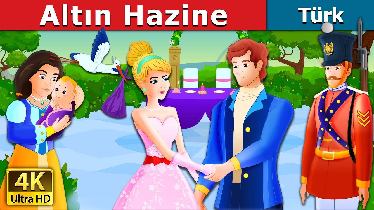 Altın Hazine | The Golden Treasure Story in Turkish | Turkish Fairy Tales