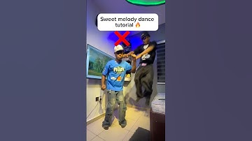 Sweet melody dance tutorial(Made easy)✅🔥 #shorts