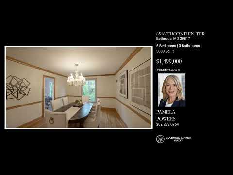 8516 Thornden Ter, Bethesda, MD home video tour