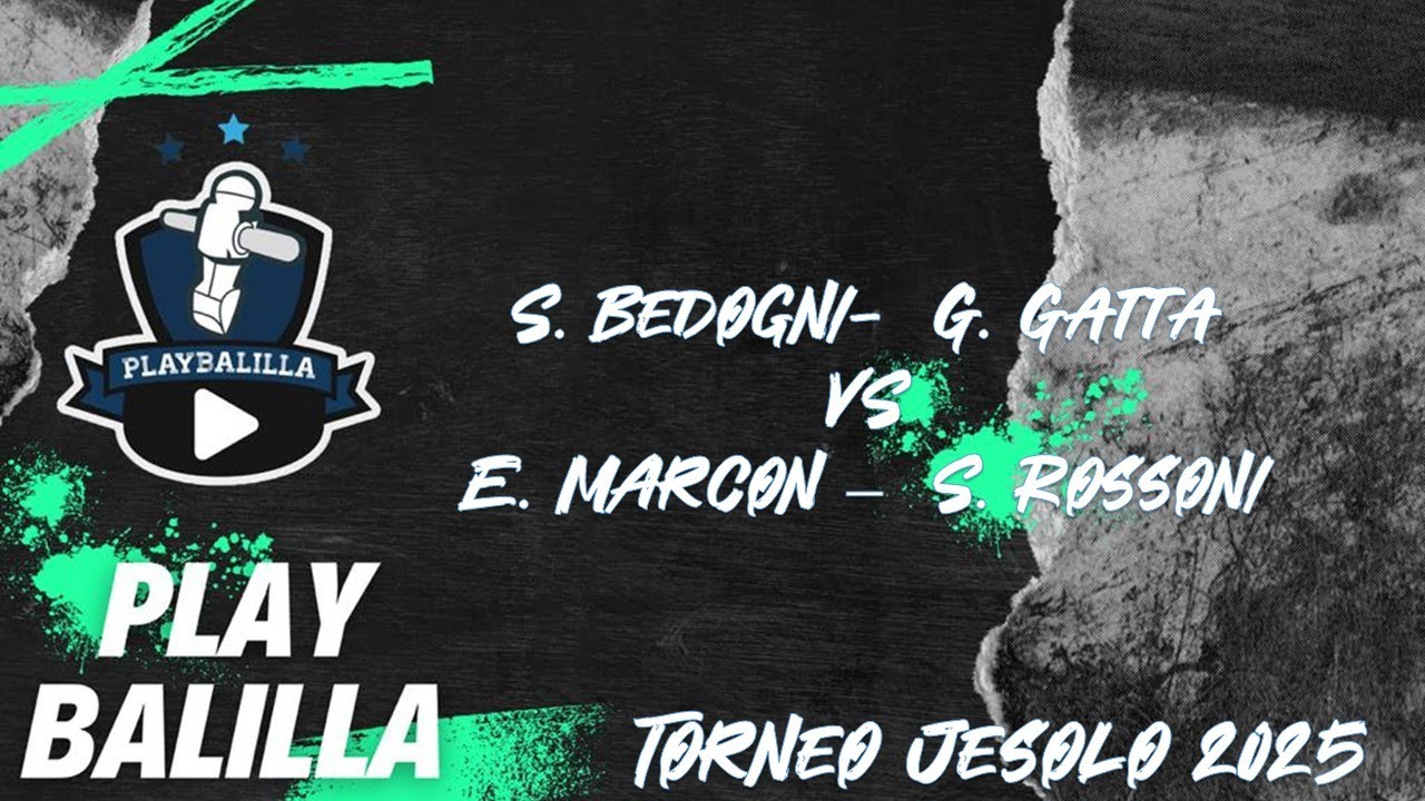 S. Bedogni- G. Gatta VS E. Marcon- S. Rossoni Torneo Jesolo