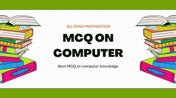 MCQ on computer/one liner question answer.
