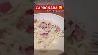 ? YUMMY CARBONARA ? #satisfying #love #mukbang #carbonara #delicious #viral #pinayinlondon