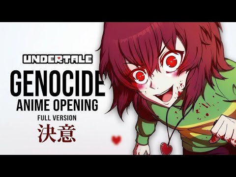 MEGALOVANIA but it's a FULL Anime Opening (Undertale Genocide) (English)