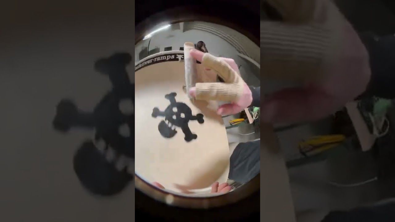 Using a fat joint as a skateboard!