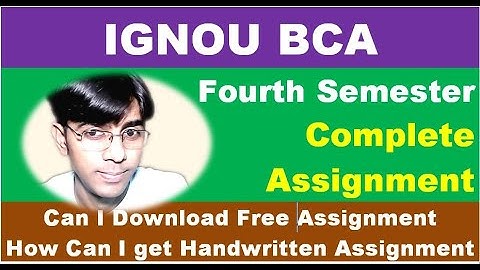 [#IGNOU BCA 4 Semester Solved Assignment] [#MCSL 016 Solved Assignment] [#MCS 024 Solved Assignment]