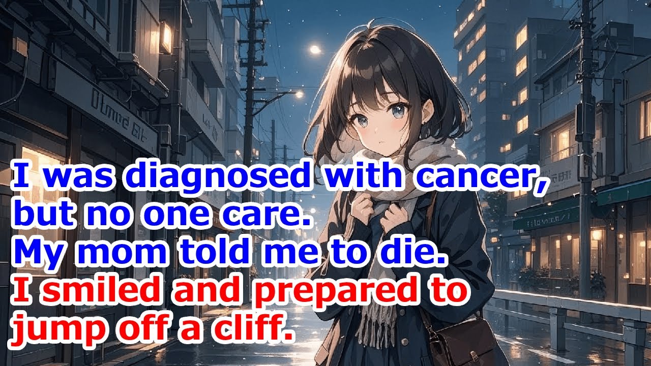 No one knows I was diagnosed with cancer.Mom told me to die.I smiled,prepared to jump off a cliff.