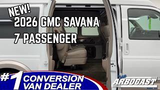 New 2026 GMC Conversion Van Explorer Limited SE 7-Passenger C19750 | Dave Arbogast Conversion Vans