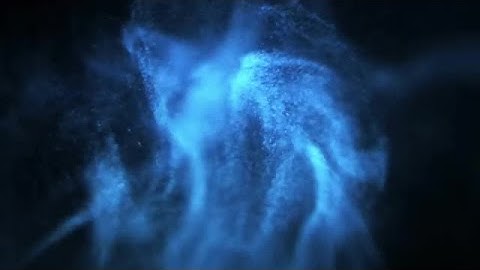 Blue Lights Swirl Background Stock Motion Graphics