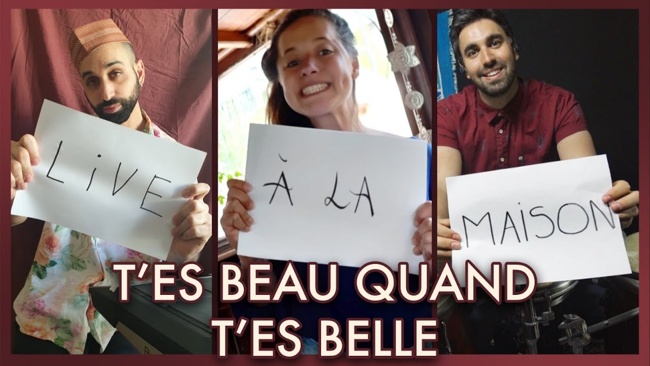 Andriamad - T'es beau quand t'es belle (live à la maison)