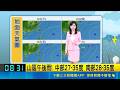 梅雨旺盛期! 週五起西南風挾水氣 慎防"致災雨" 低壓帶週五擾! 各地慎防強風.雷擊.瞬間大雨｜氣象主播 陳宥蓉｜三立準氣象20260603｜三立新聞LIVE