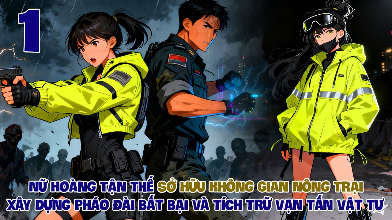 Nữ Hoàng Tận Thế Sở Hữu Không Gian Nông Trại Xây Dựng Pháo Đài Bất Bại Và Tích Trữ Vạn Tấn Vật Tư 1