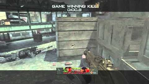 PS3 Call of Duty MW3 - Bankshot GWK with theatre error!