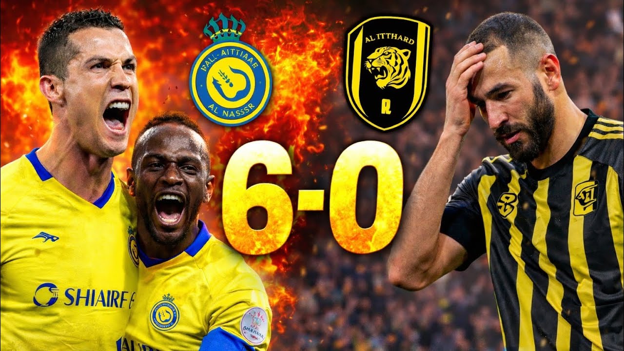 Cristiano Ronaldo & Sadio Mané DESTROY Al Ittihad 6-0! 😱🔥 Historic Night for Al Nassr
