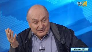 Михаил Жванецкий в программе &quot;Сфера интересов&quot; на телеканале РБК. 15.11.2010