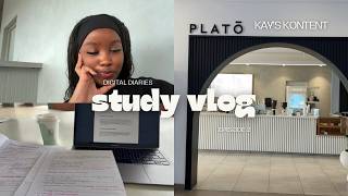 study vlog at plato coffee ☕️ | digital diaries ep.2 | study tips & what's in my bag screenshot 3