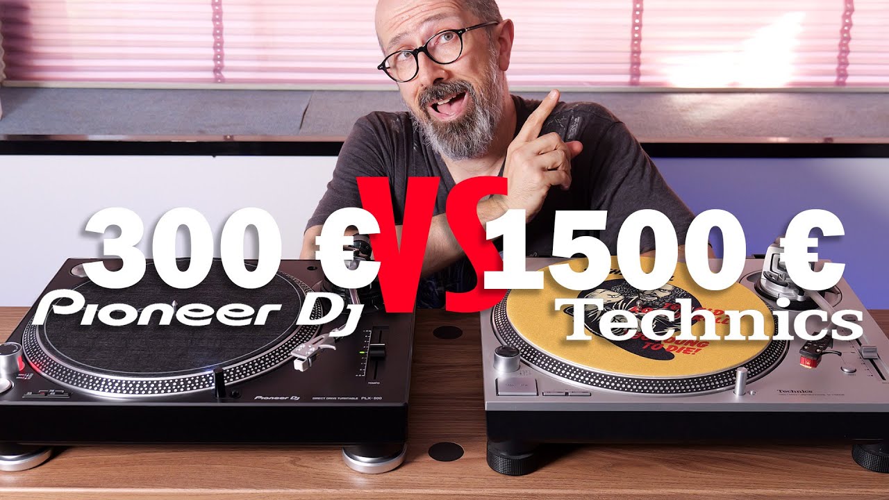 Pioneer DJ PLX-500 vs Technics SL-1200GR: quale SUONA MEGLIO?