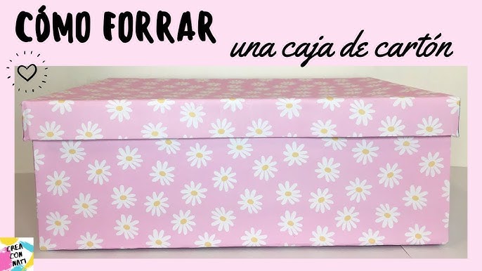 Cajas organizadoras de cartón decoradas - Candy Bu 