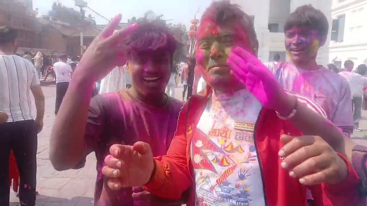 🌺 बसन्त पुर दरबार हाेली बिशेष कार्यक्रम हेर्नुस् ।🌺 Nepali people's today hoi celebrate you see .🌺