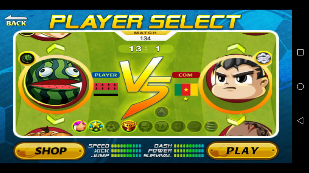 Head soccer part 42 watermelon play football YouTube