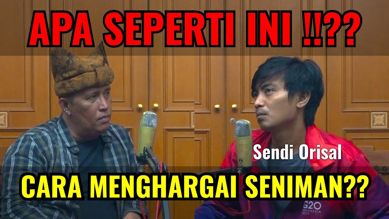 Apa Seperti Ini Sumatera Barat Menghargai Seniman?? - Sendi Orisal (WESA)