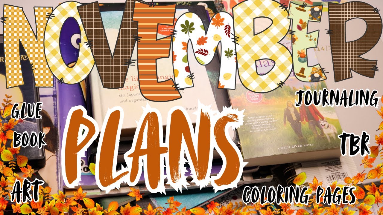 Fall Creative Reset 🍂 My November Journaling, Art Projects, Glue Book & Cozy Plans