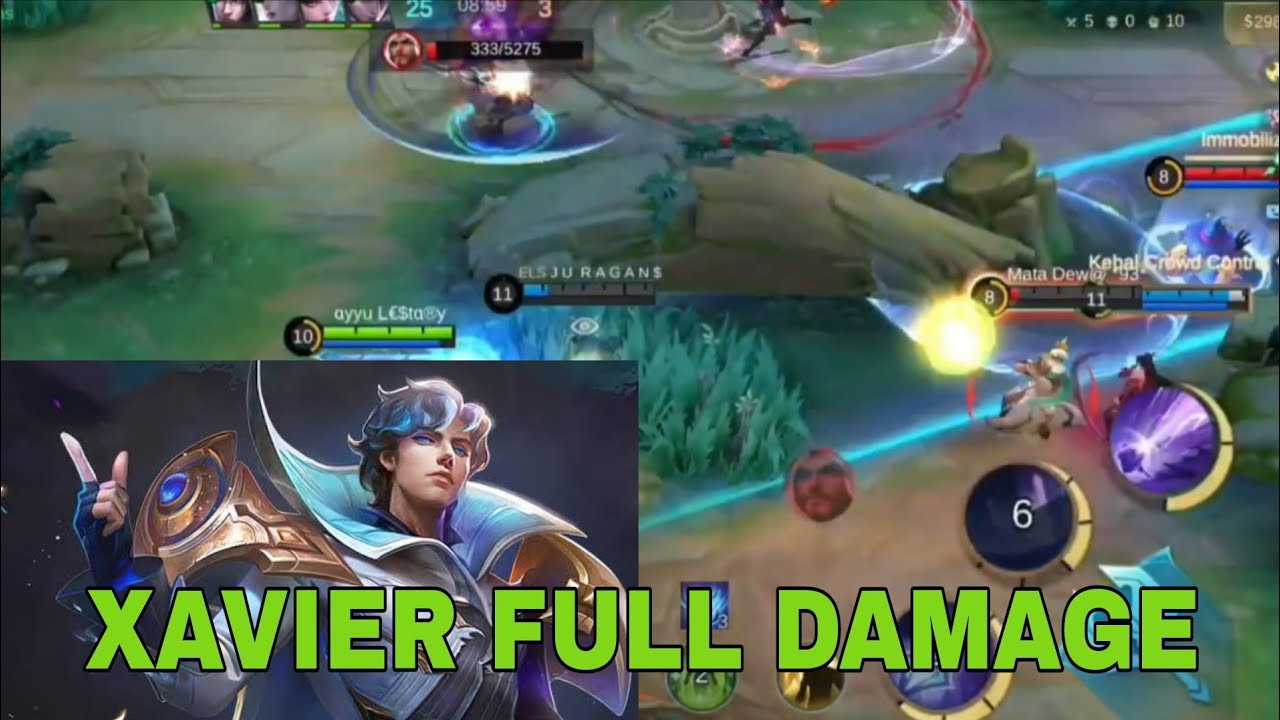 Xavier Mobile Legends Bikin Musuh Surender