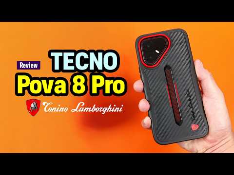TECNO Pova 8 Pro x Tonino Lamborghini Review: Stunning Design, Great Value