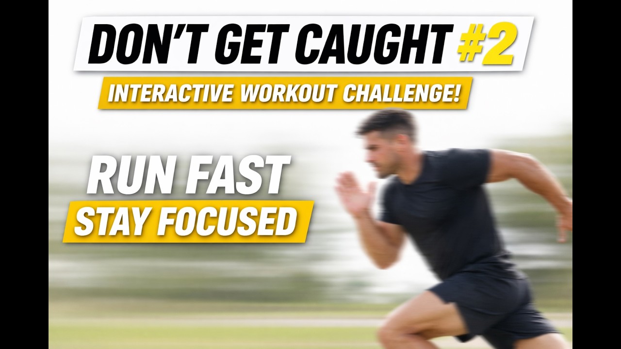 Run Fast Stay Focused | Don't Get Caught Interactive Workout #2 - YouTube