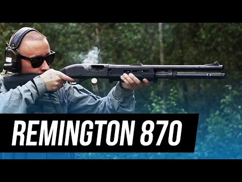 Сравниваем огнестрельный Remington M870 со страйкбольным