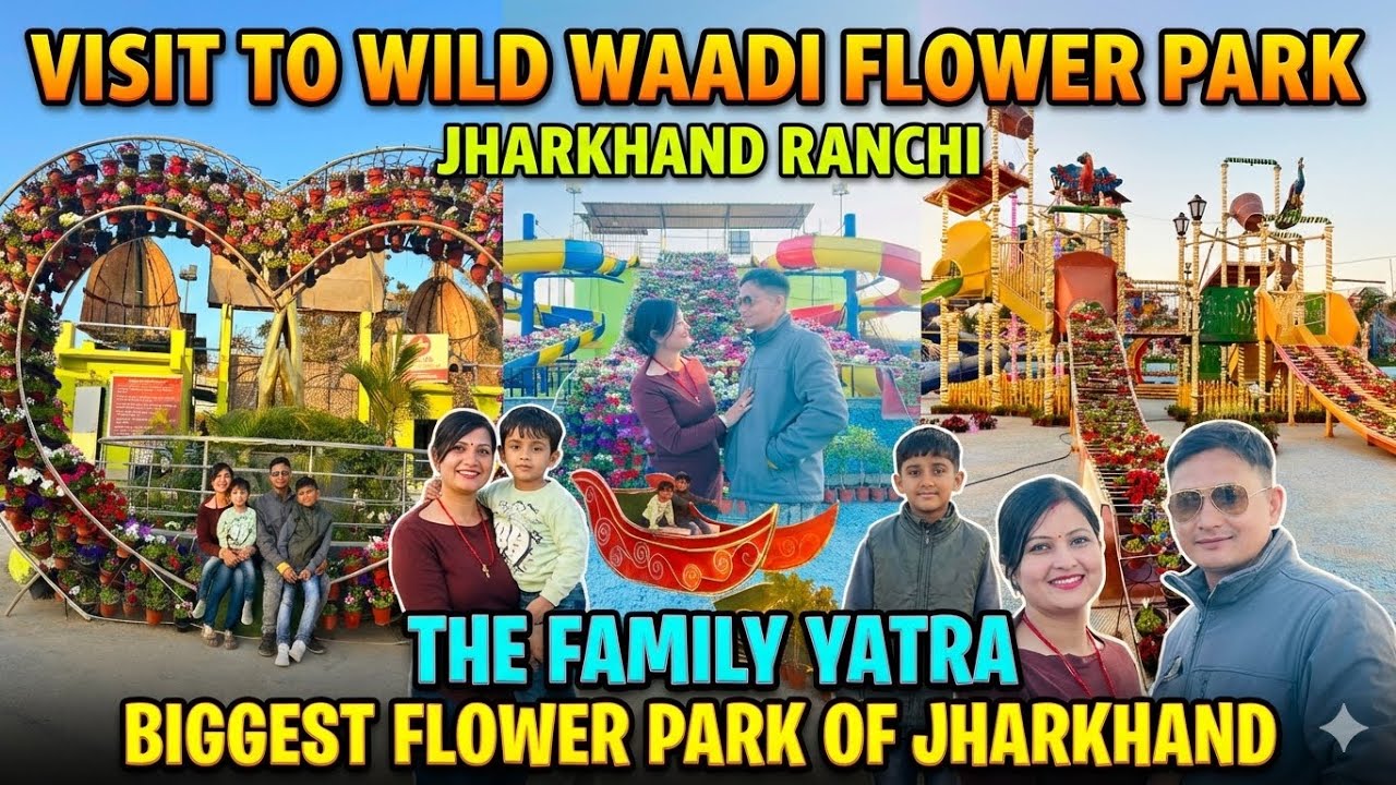 Ranchi का सबसे Best Water Park 💦 | Wild Waadi Water & Flower Park Full Tour 2026